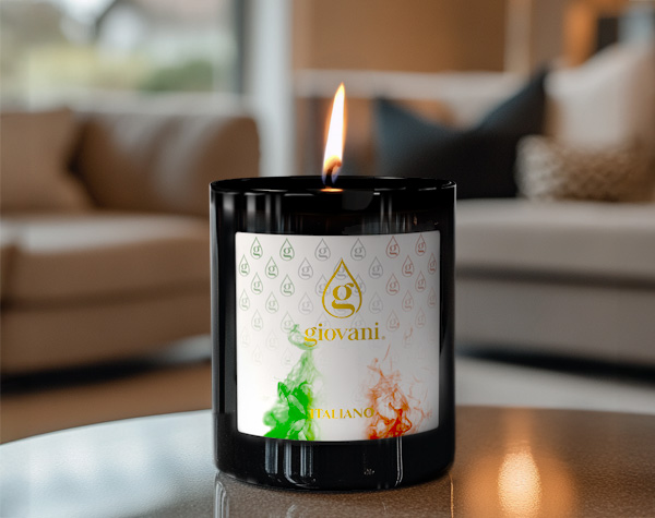 Świeca inspirowana designerskimi perfumami Giovani ITALIANO